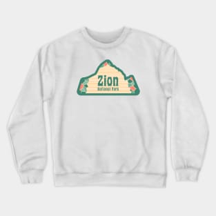 Zion National Park Crewneck Sweatshirt